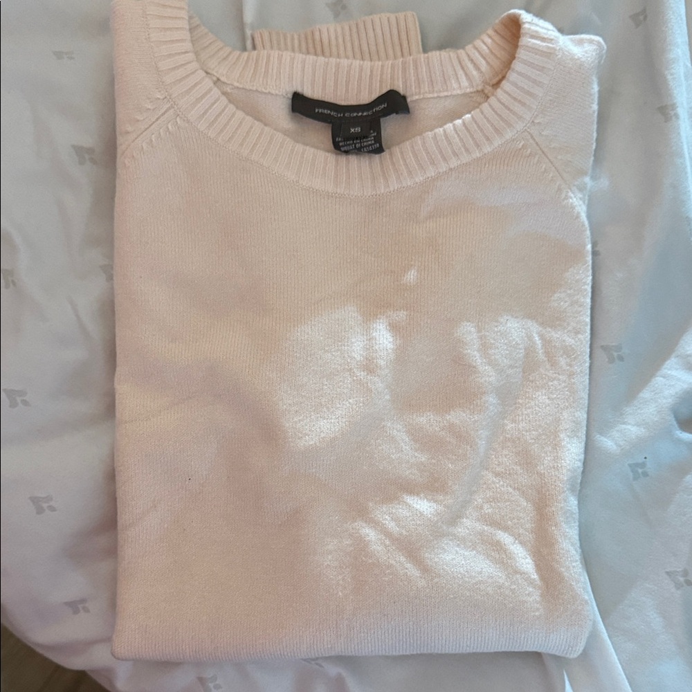 French Connection Soft Cream Sweater
